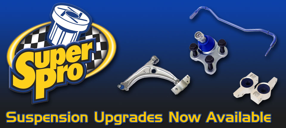 SuperPro Suspension Upgrades Now Available