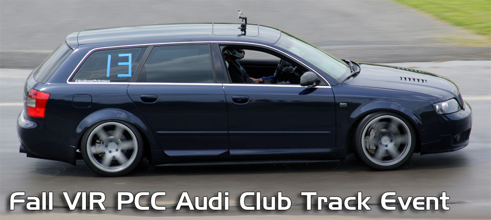 Fall VIR PCC Audi Club Track Event