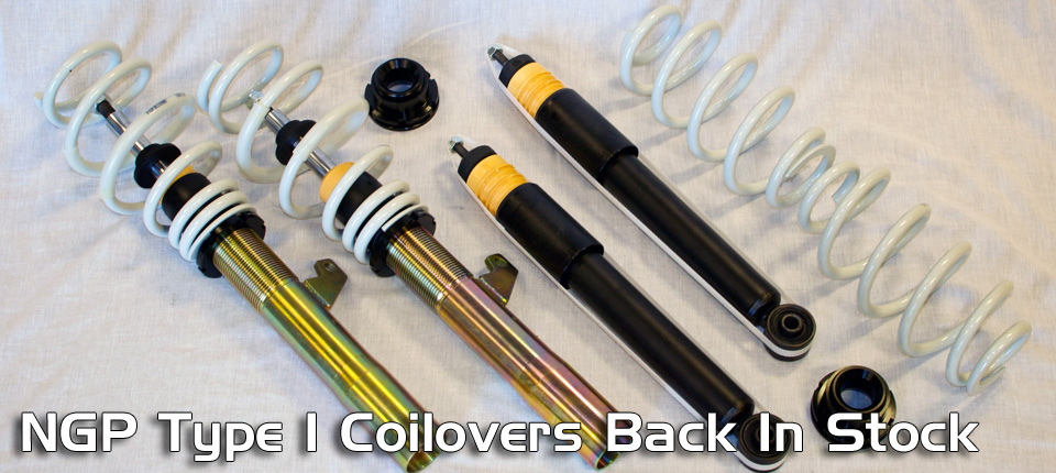 NGP Type I Coilovers Back In Stock