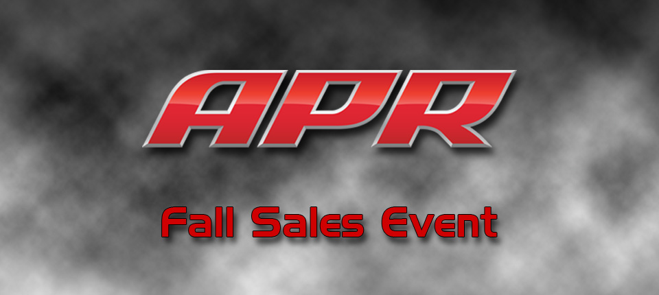 APR Fall Sales Event – Oct. 20th – Nov. 23rd