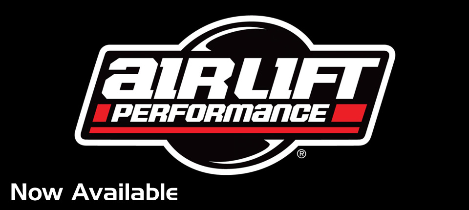 Air Lift Suspension Now Available!